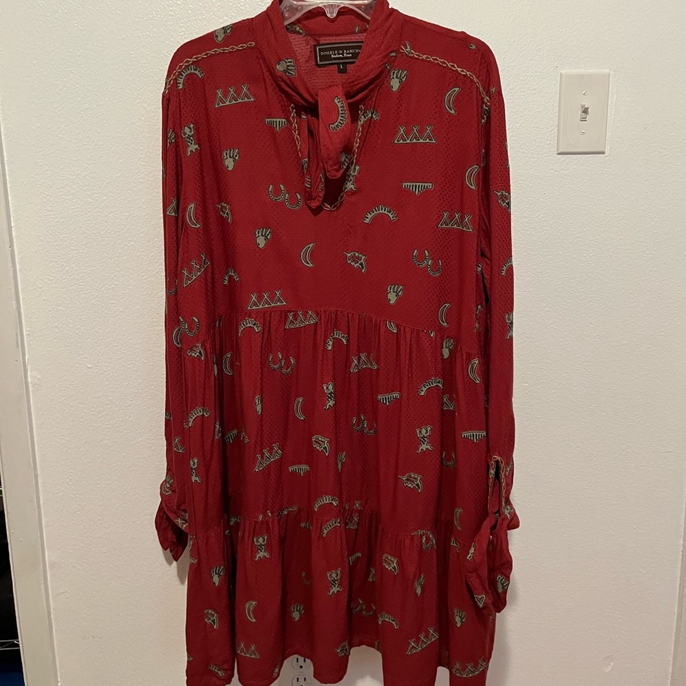 Double D Ranch Western Trails Dress